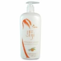 Organic Fiji, Лосьон для лица и тела, с необработанным кокосовым маслом, лемонграсс и мандарин, 12 унц. (354 мл)