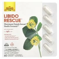 Country Life, Libido Rescue, 60 вегетарианских капсул