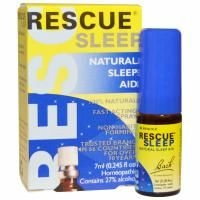 Bach, Оригинальные цветочные лекарства, Rescue Sleep, натуральный спрей, способствующий естественному сну, 0,245 жидкой унции (7 мл)