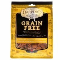 Darford, Без зерновых, Превосходное запеченное в печи лакомство для собак, Сыр чеддер, Мини, 12 унц. (340 г)