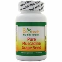 Biotech Nutritions, Чистые мускатные виноградные косточки (650 мг) 90 капсул