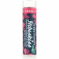 Crazy Rumors, HibisKiss, Помада для губ с гибискусом, Коралловый, 0,15 унц. (4,4 мл)