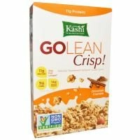 Kashi, Хлопья GoLean, кусочки из нескольких видов злаков с натуральным подсластителем, посыпанные корицей, 14 унций (397 г)