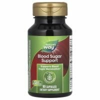 Nature's Way, Сахар крови, 90 капсул в растительной оболочке