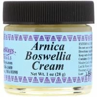WiseWays Herbals, LLC, Крем "арника-босвеллия", 1 унц. (28 г)