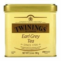 Twinings, Чай Earl Grey россыпью, 3,53 унции (100 г)