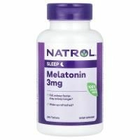 Natrol, Мелатонин, 3 мг, 240 таблеток