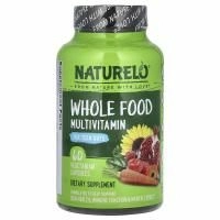 NATURELO, Мультивитамины из цельных продуктов для парней, 60 вегетарианских капсул