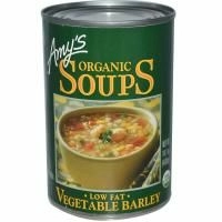 Amy's, Органические супы, Овощной ячмень, обезжиренный 14.1 унции (400 г)