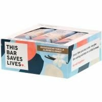 This Bar Saves Lives, LLC, Мадагаскарская ваниль, миндаль и мед, 12 батончиков, 1,4 унц. (40 г) каждый