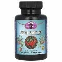 Dragon Herbs, Годжи LBP-40, 500 мг, 100 капсул