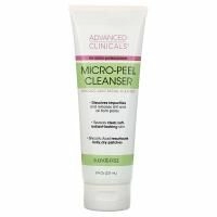 Advanced Clinicals, Micro-Peel Cleanser, Glycolic Acid Facial Cleanser, 8 fl oz (237 ml)