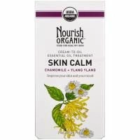 Nourish Organic, Спокойствие кожи, Ромашка + иланг-иланг, 2 унции (56 г)