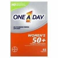 One-A-Day, полноценный поливитаминный комплекс для женщин старше 50 лет, 65 таблеток