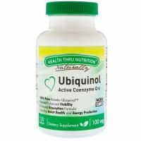 Health Thru Nutrition, Убихинол, 100 мг, 120 мягких таблеток