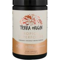 Terra Origin, Tropical Superfoods, Organic Coconut Water Powder, 9.52 oz (270 g)