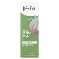 Life-flo, Жидкий йод Плюс, 2 жидких унции (59 мл)