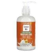 Creme Of Nature, Увлажняющее молочко для завивки волос, для натуральных волос, кокосовое молоко, 245 мл (8,3 жидк. унц.)