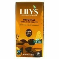 Lily's Sweets, Темный шоколад, Оригинальный,  3 унц.(85 г)