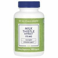 The Vitamin Shoppe, экстракт расторопши, 175 мг, 100 капсул