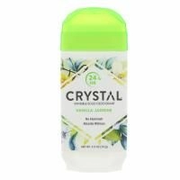 Crystal Body Deodorant, Невидимый твердый дезодорант, ваниль и жасмин, 70 г
