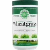 Green Foods Corporation, Органический необработанный порошок проростков пшеницы, 16.9 унций (480 г)