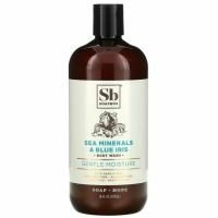 Soapbox, Gentle Moisture, Body Wash, Sea Minerals & Blue Iris, 16 fl oz (473 ml)