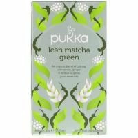 Pukka Herbs, Зеленый чай матча для стройности, 20 пакетиков травяного чая, 1,05 унц. (30 г)