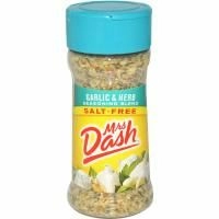 Mrs. Dash, Приправа с чесноком и травами, 2.5 унций (71 г)