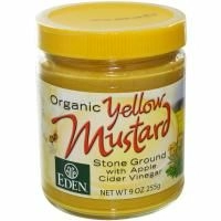 Eden Foods, Органическая желтая горчица 9 унции (255 г)