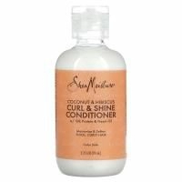 SheaMoisture, Кондиционер для завивки и блеска, для густых вьющихся волос, кокос и гибискус, 95 мл (3,2 жидк. унц.)