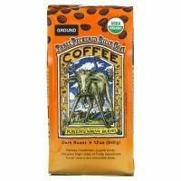 Raven's Brew Coffee, Кофе с тремя козами, органический, молотый, темная обжарка, 340 г (12 унций)