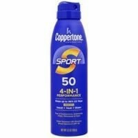 Coppertone, Солнцезащитный спрей - спортивный спрей широкого спектра действия SPF 50 5,5 унции