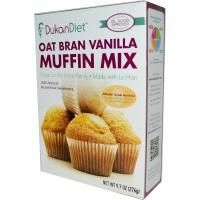 Dukan Diet, Смесь для ванильного маффина с овсяными отрубями, 276 г (9,7 унций)