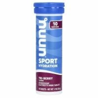 Nuun, Активная добавка, обогащенная природными электролитами, Tri-Berry, 10 таблеток