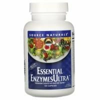 Source Naturals, Основные ультра ферменты, 120 капсул