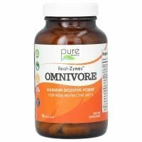 Pure Essence, Real-Zymes, всеядные, 90 капсул в растительной оболочке
