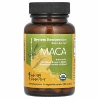 Herb Pharm, Мака, 500 мг, 60 вегетарианских капсул