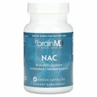 BrainMD, NAC, 60 веганских капсул