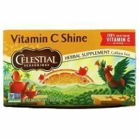 Celestial Seasonings, Травяной чай, цитрусовый рассвет, без кофеина, 20 чайных пакетиков, 1,7 унции (47 г)
