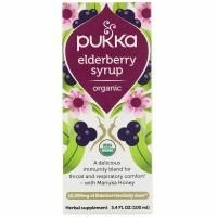 Pukka Herbs, Organic Elderberry Syrup, 3.4 fl oz (100 ml)