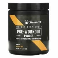 Sierra Fit, предтренировочная добавка в порошке, манго, 270 г (9,5 унции)