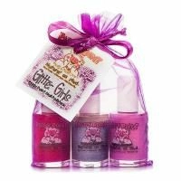 Piggy Paint, Лаки для ногтей, подарочный набор Glitter Girls, 3 флакона, 0,5 жидкой унции (15 мл) каждый
