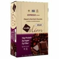 Nugo Nutrition, Тонкий веганский батончик Эспрессо 12 батончиков