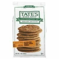 Tate's Bake Shop, Печенье без глютена, имбирь и зингер, 198 г (7 унций)