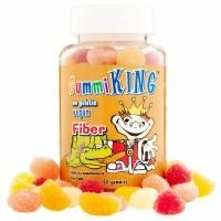 GummiKing, Жевательный мармелад с клетчаткой, 60 мармеладок