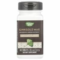 Nature's Way, Ginkgold макс, 120 мг, 60 таблеток