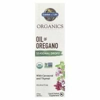 Garden of Life, Organics, масло орегано, сезонные капли, без спирта, 30 мл (1 жидк. унц.)