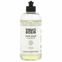 Molly's Suds, Средство для мытья посуды, без запаха, 480 мл