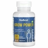 NuBest, Grow Power, корица, 60 капсул